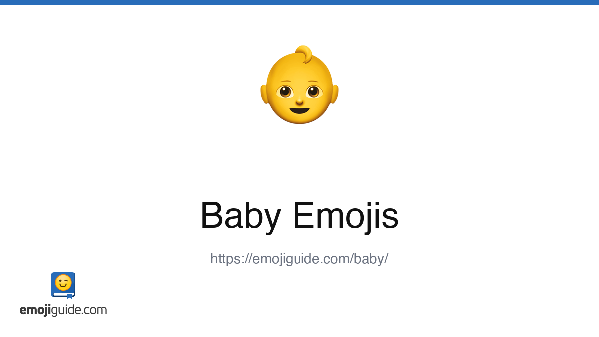 Baby Emoji πΆ β Meaning, Copy & Paste | Emojiguide