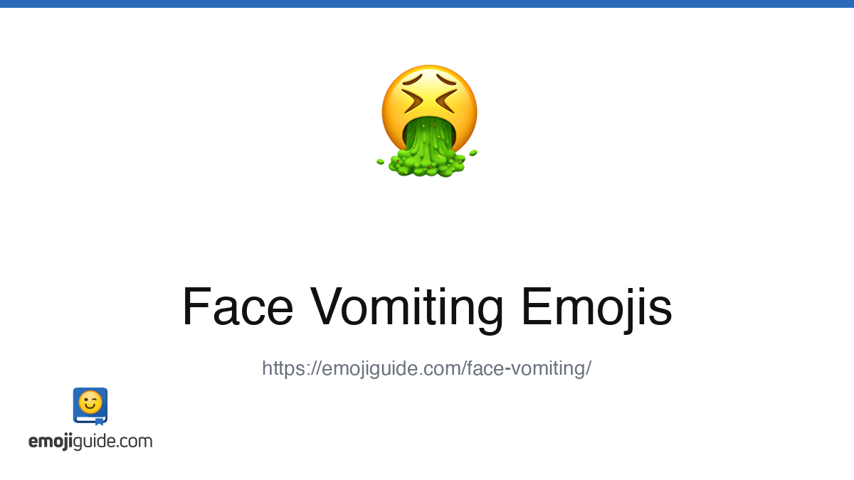 Face Vomiting Emoji 🤮 — Meaning, Copy & Paste | Emojiguide