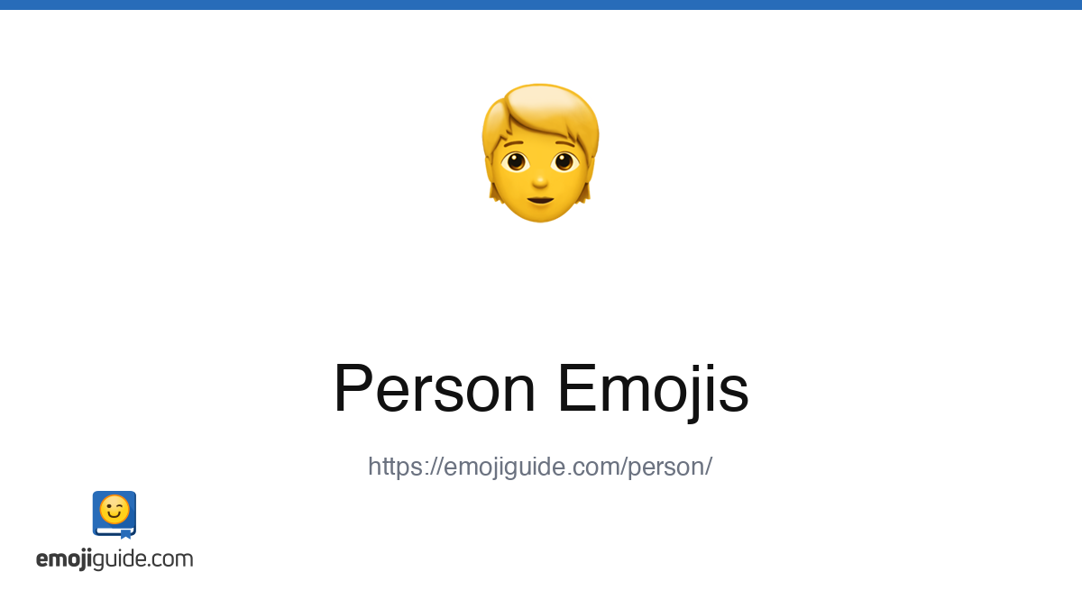 Person Emoji π§ β Meaning, Copy & Paste | Emojiguide