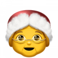 mrs claus emoji