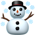 Snowman, White Christmas, Christmas, Merry Christmas, Snow