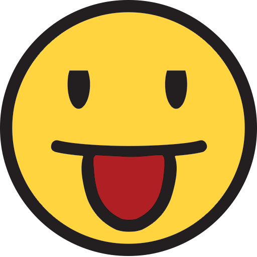 जीभ के साथ चेहरा, इमोजी