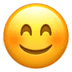 Smiling Face With Smiling eyes emoji, Smiling emoji, Smiling Eyes emoji, Blushing emoji, Shy emoji
