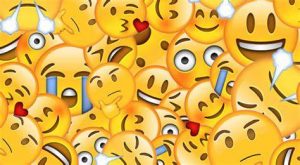 Jumpled emojis, group of smileys, messy emojis, messy smileys
