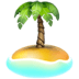 Desert Island, Desert Island emoji, Desert Island symbol
