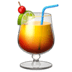 Tropical drink, summer drink, Tropical Drink emoji
