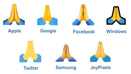 folded hands emoji
