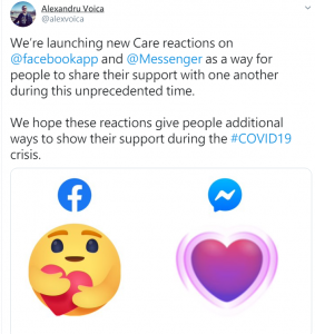Facebook adding 'Reactions' buttons to its response options