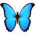 Emoji de mariposa