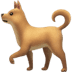 Dog emoji, Dog emoji Apple version, Apple version of the Dog emoji