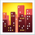 Cityscape At Dusk emoji