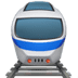 Train emoji, Apple version of the Train emoji 