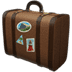 Luggage emoji, travel emoji 