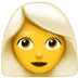Woman : White hair emoji, woman emoji 