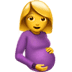 Pregnant Woman emoji 