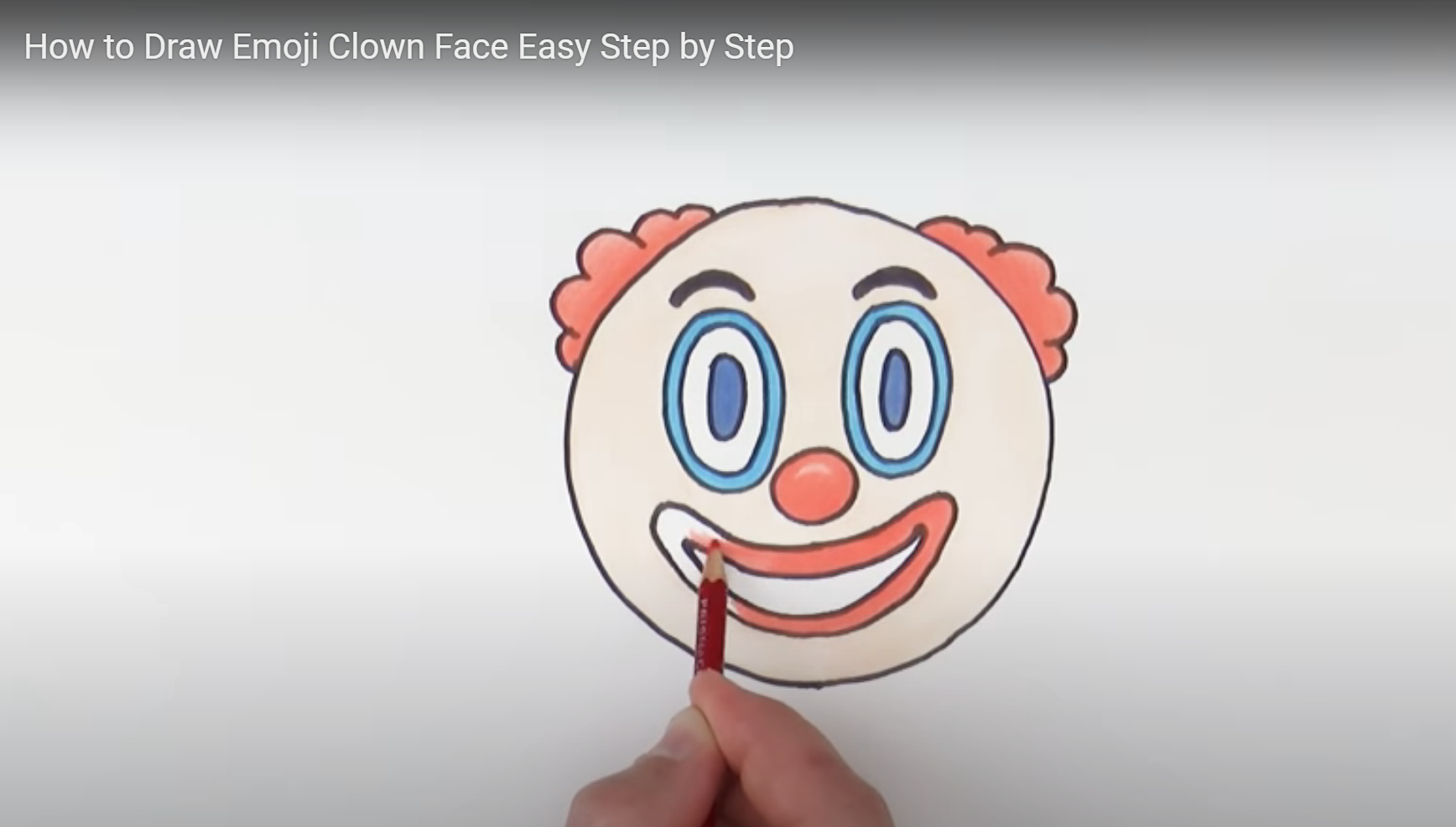 No More Clowning Around Get Inside The World Of The Clown Emoji   How To Draw A Clown 3  