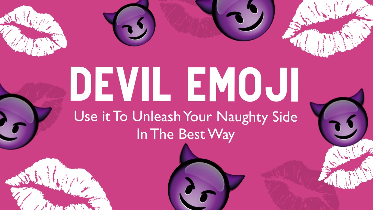 sexy devil smiley