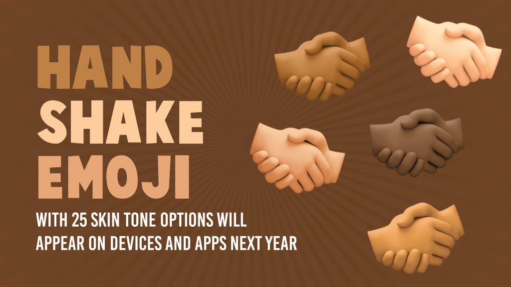 Multi-skin toned handshake emoji coming to Apple and Google in 2022