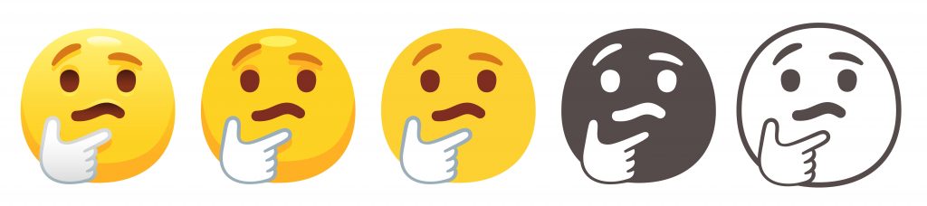 Saber Thinking, Thinking Face Emoji 🤔