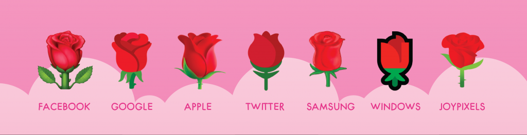  Rose Emoji Make Your Messages Romantic With The Amorous Red Flower 