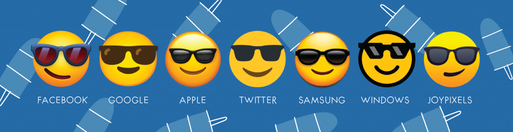 Facebook cheap sunglasses emoji