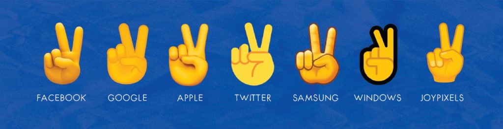 peace sign emoticon facebook