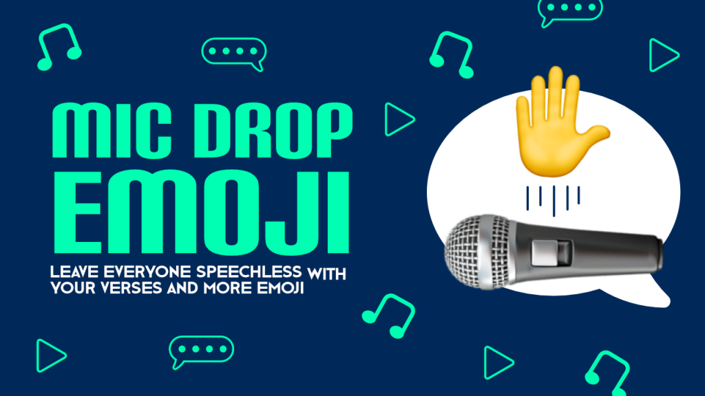 mic drop emoji keyboard