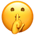 🤫 Shh Emoji: For Silence and Secrecy | 🏆 Emojiguide