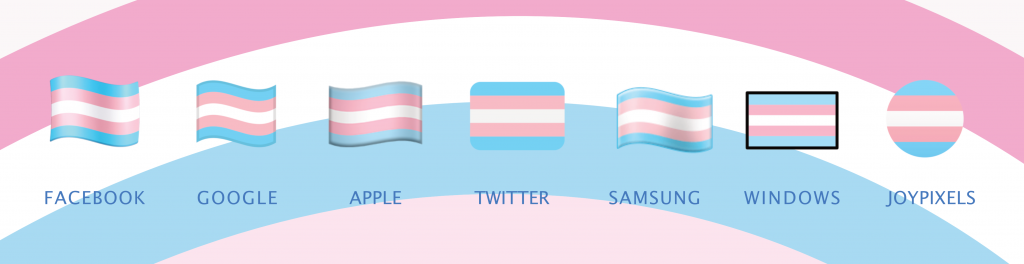 🏳️‍⚧️ Transgender Flag Emoji