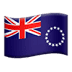 Cook Islands emoji, Apple version of the Cook Islands emoji, blue emojis 