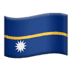 Nauru flag, Apple version of the Nauru flag