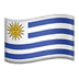 Uruguay flag, Uruguay icon 