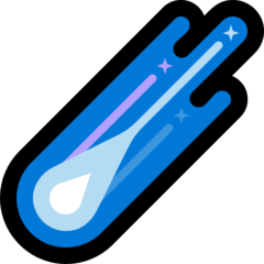 comet emoji, windows version
