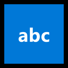 Input Latin Letters emoji, windows version