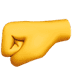 Left-Facing Fist Emoji