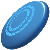 flying disc emoji, apple version