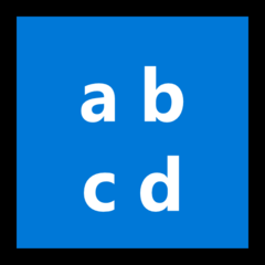 input latin lowercase emoji, windows version