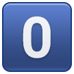 keycap digit zero emoji, samsung version