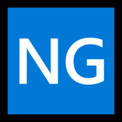 NG button emoji, windows emoji