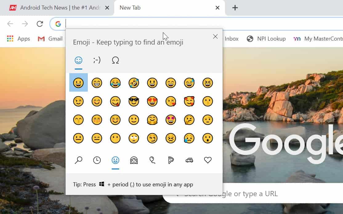 get emojis on chromebook