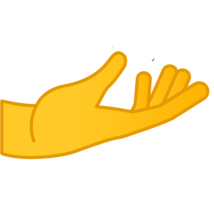 🤲 Palms Up Together emoji Meaning