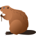 𦫠beaver Emoji on Joypixels Platform 𦫠beaver Emoji on Joypixels Platform