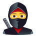 đĨˇ ninja Emoji on Joypixels Platform đĨˇ ninja Emoji on Joypixels Platform