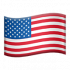 American Flag emoji, Apple version of the American Flag emoji