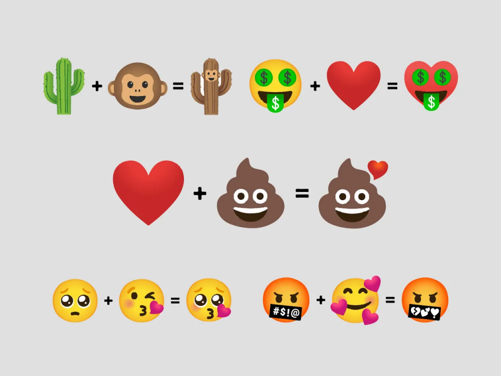 Emoji Kitchen: 👻 Mix, Mash, And Merge Two Emojis Into One ✓