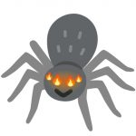 Killer spider emoji, Spider emoji