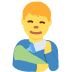 ๐จโ๐ผ man feeding baby Emoji on Twitter Platform ๐จโ๐ผ man feeding baby Emoji on Twitter Platform