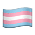 🏳️⚧️ transgender flag Emoji on Apple Platform 🏳️⚧️ transgender flag Emoji on Apple Platform