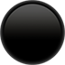 black circle emoji