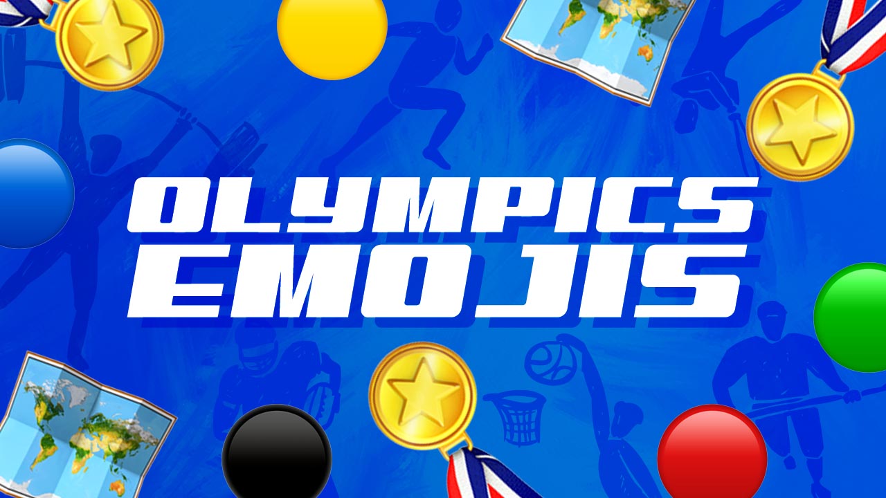 Olympics Emojis: Show Your Support For Sports 🔵🟡⚫🟢🔴